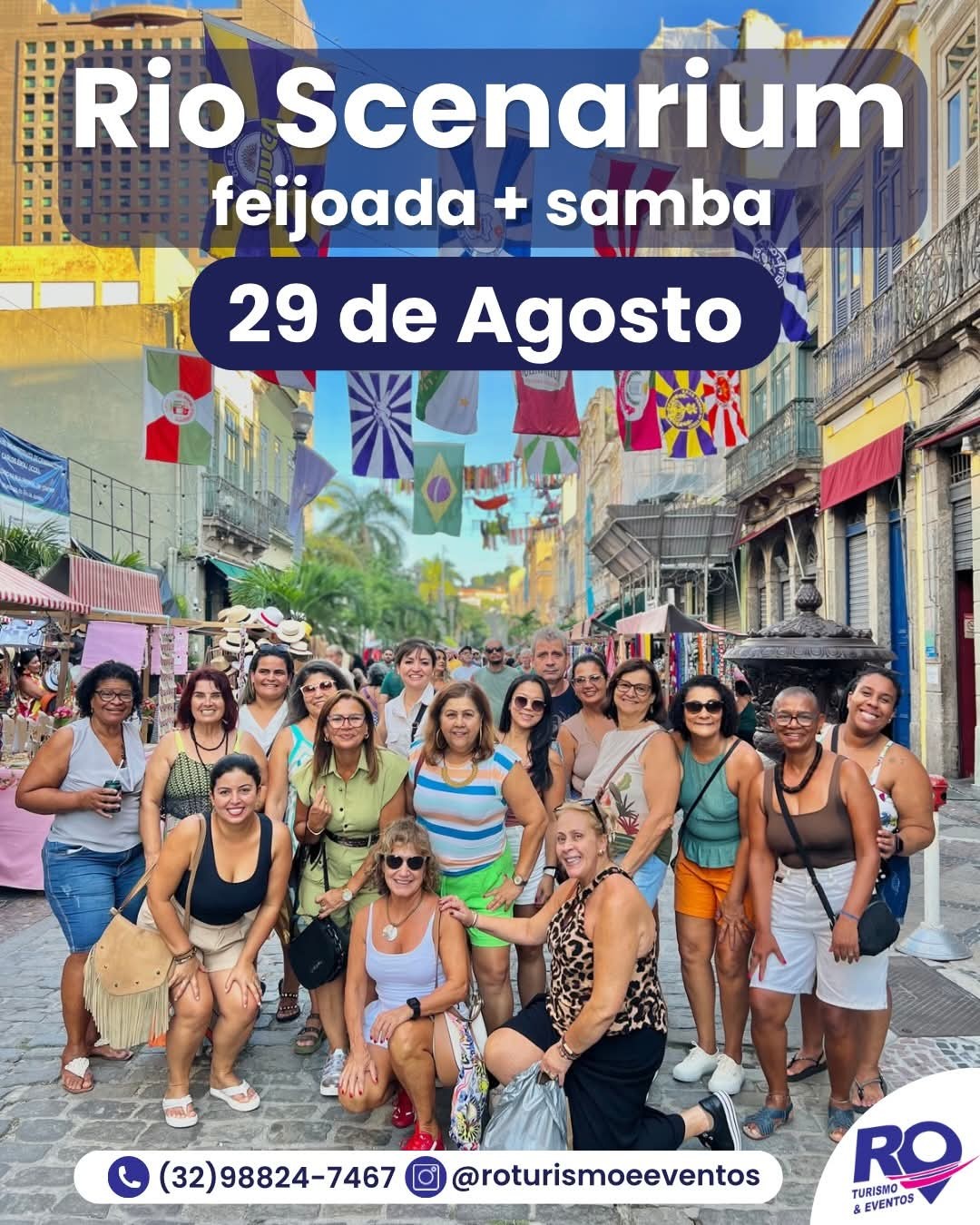 Feijoada Rio Scenarium + Feira da Rua do Lavradio