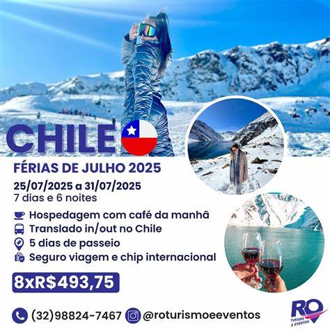 Divulgação de viagens e Eventos Slide 1