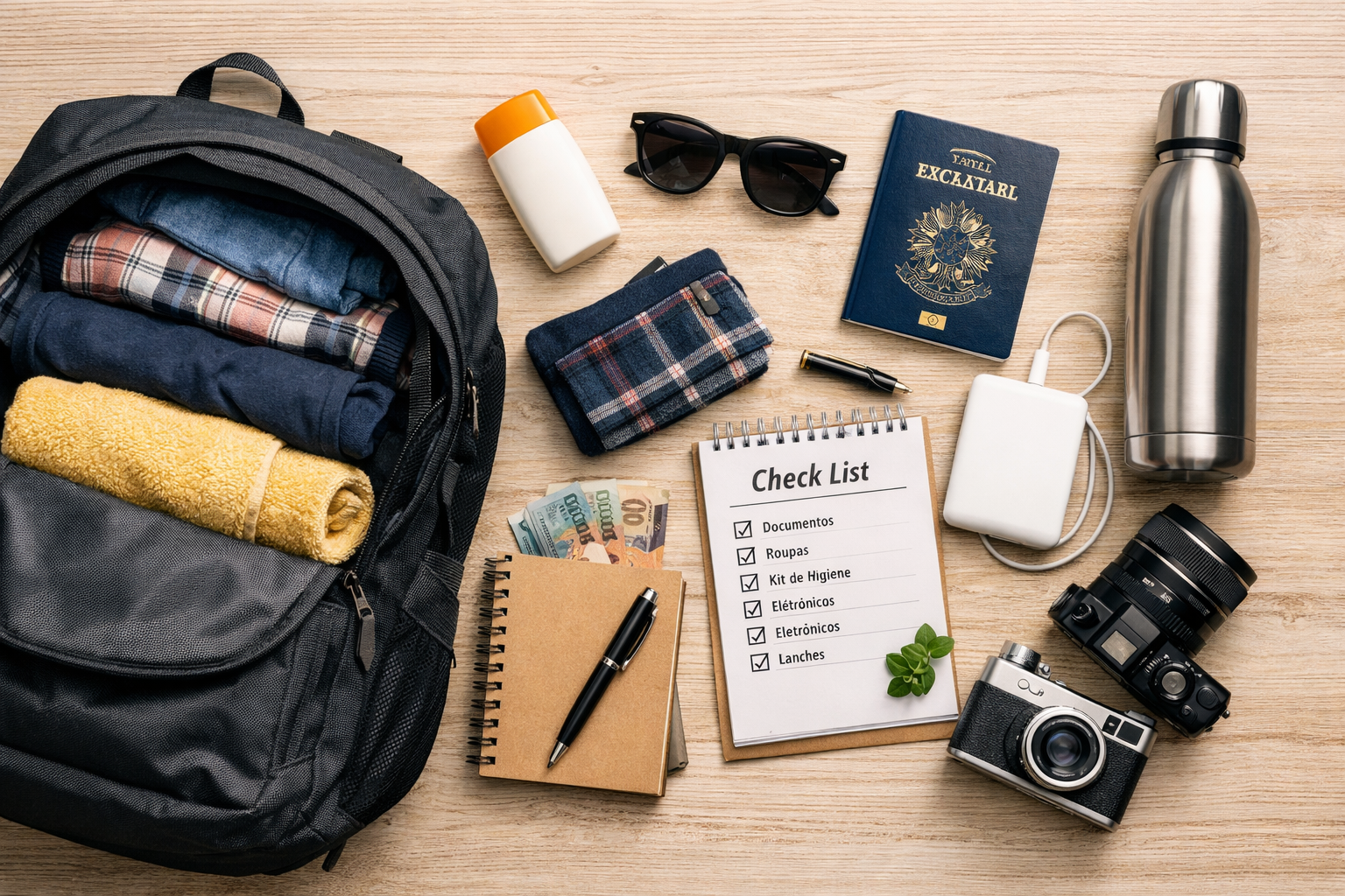 O que levar em viagens em grupo